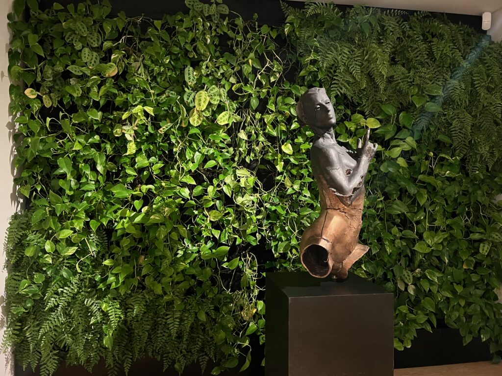 Ogród pionowy w przestrzeni firmowej