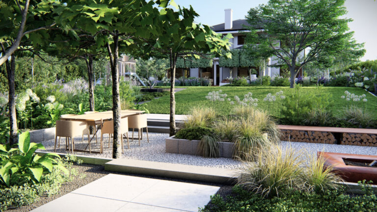 Roślinność w przydomowym ogrodzie