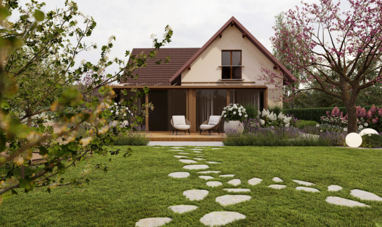 Zrealizowany projekt ogrodu w Bytomiu